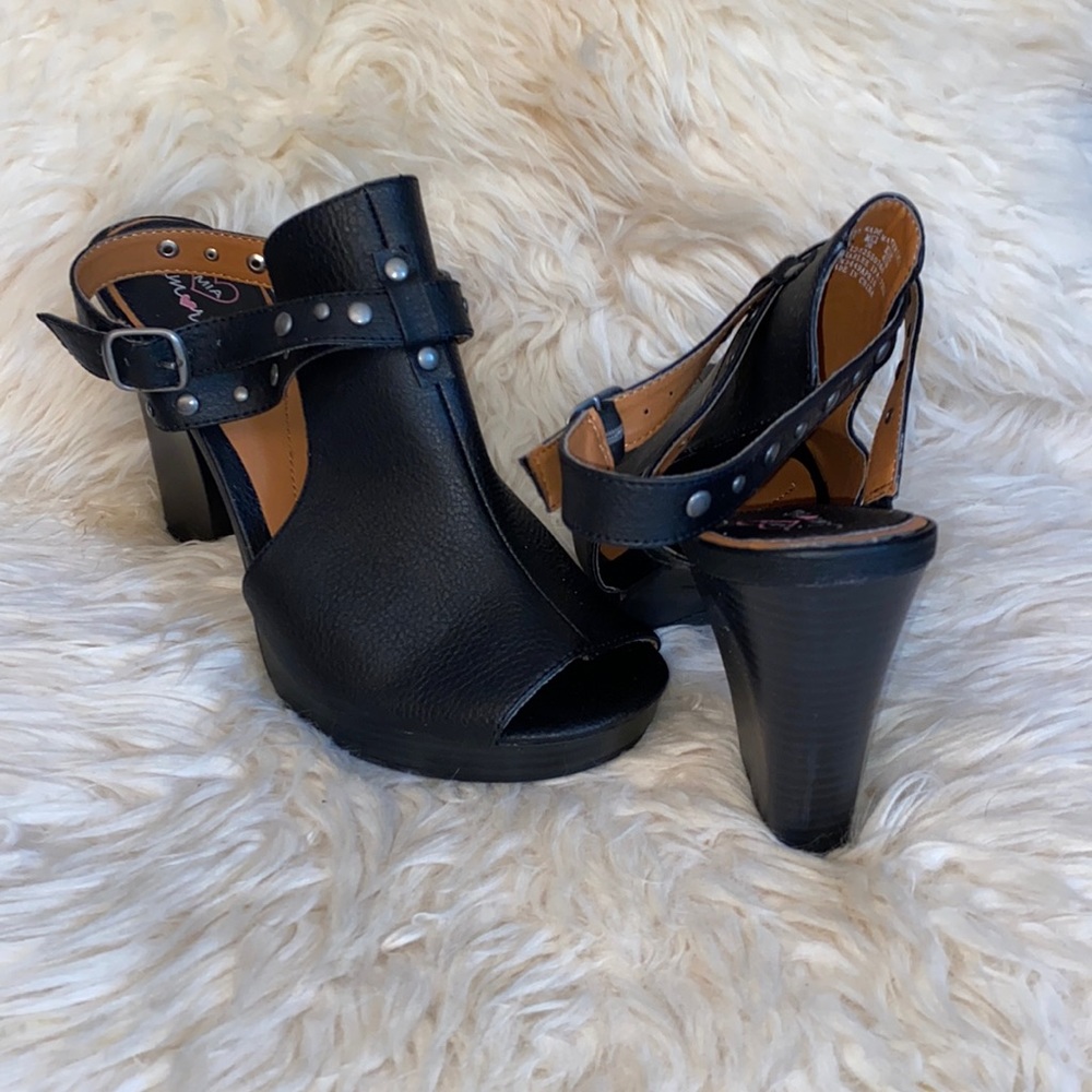 Open Toe 4” Heels